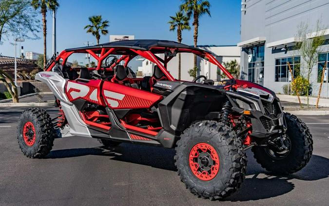 2024 Can-Am® Maverick X3 MAX X rs Turbo RR with Smart-Shox Fiery Red & Hyper Silver