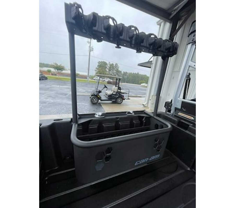 2025 Can-Am® Defender X mr with Half-Doors HD10 Hyper Silver & Legion Red