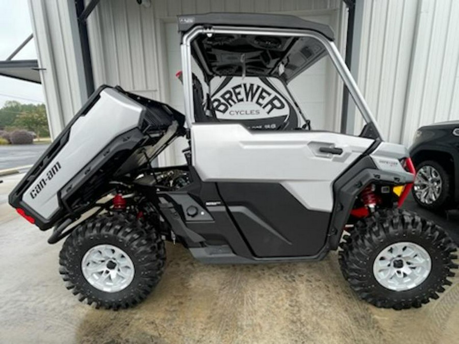 2025 Can-Am® Defender X mr with Half-Doors HD10 Hyper Silver & Legion Red