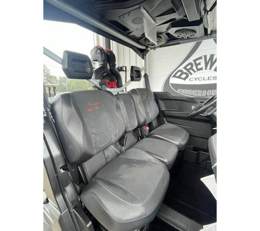 2025 Can-Am® Defender X mr with Half-Doors HD10 Hyper Silver & Legion Red