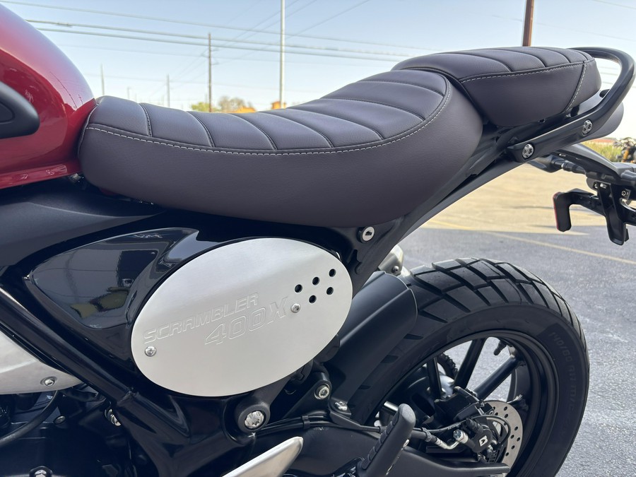 2025 Triumph Scrambler 400 X