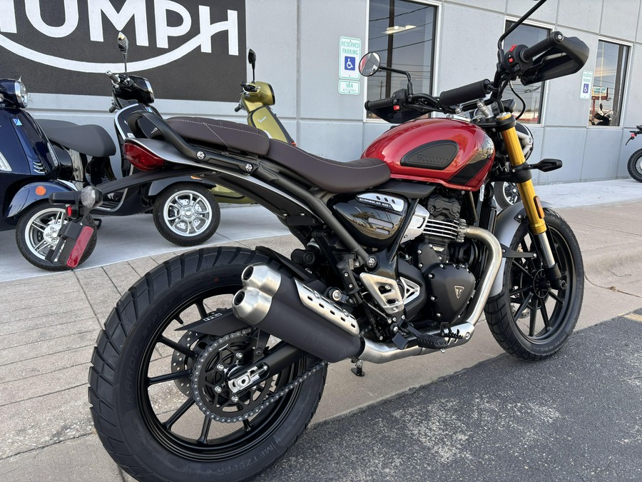 2025 Triumph Scrambler 400 X