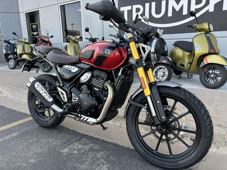 2025 Triumph Scrambler 400 X