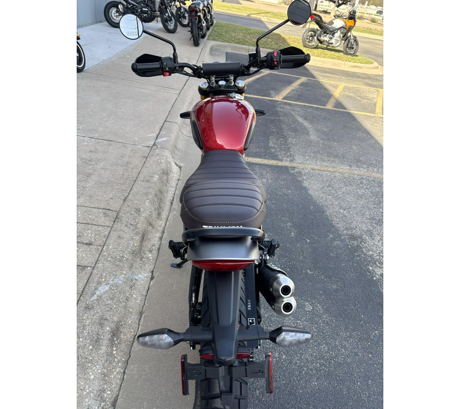 2025 Triumph Scrambler 400 X