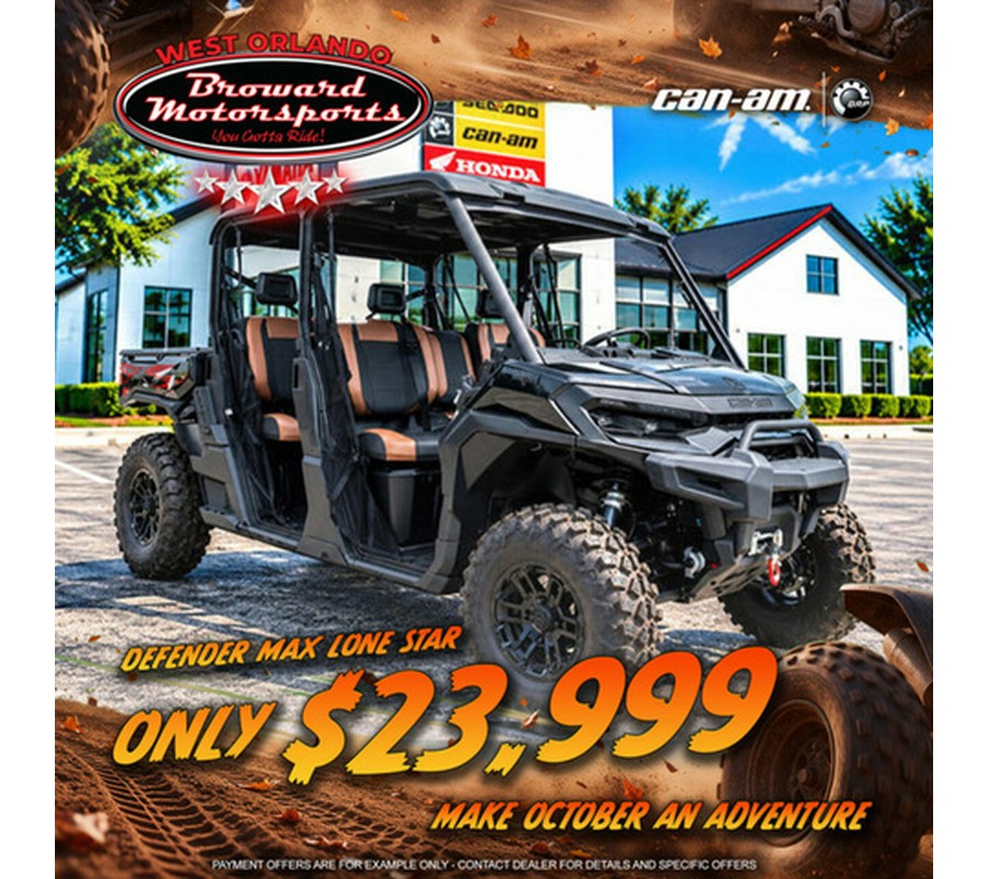 2026 Can-Am Defender MAX LONE STAR HD11