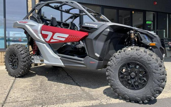 2024 Can-Am® Maverick X3 DS Turbo Fiery Red & Hyper Silver