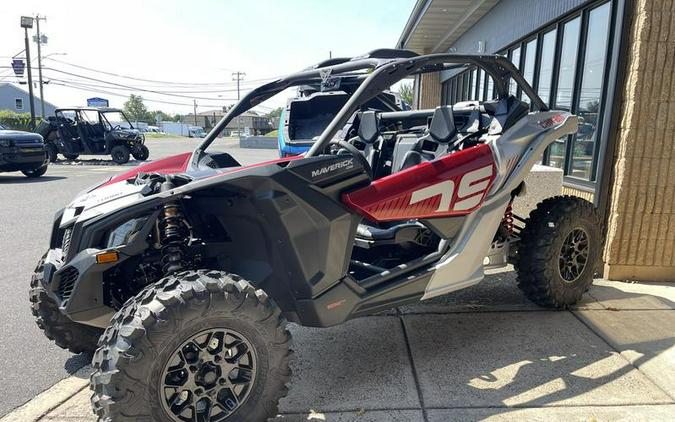 2024 Can-Am® Maverick X3 DS Turbo Fiery Red & Hyper Silver