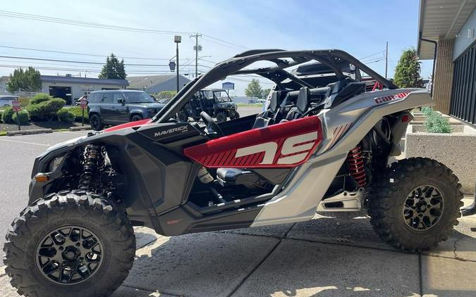 2024 Can-Am® Maverick X3 DS Turbo Fiery Red & Hyper Silver