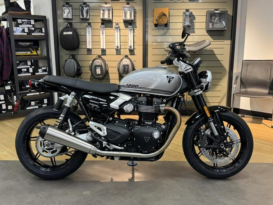 2025 Triumph Speed Twin 1200 Aluminum Silver