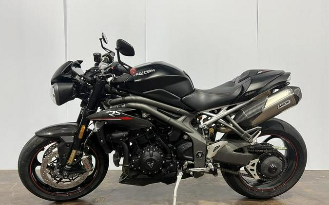 2019 Triumph Speed Triple RS Matt Jet Black