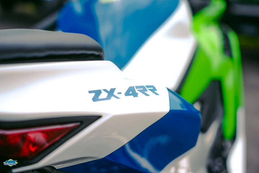 2024 Kawasaki Ninja® ZX™-4RR 40th Anniversary Edition ABS