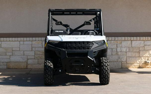 New 2025 POLARIS RANGER CREW 1000 PREMIUM WHITE LIGHTNING