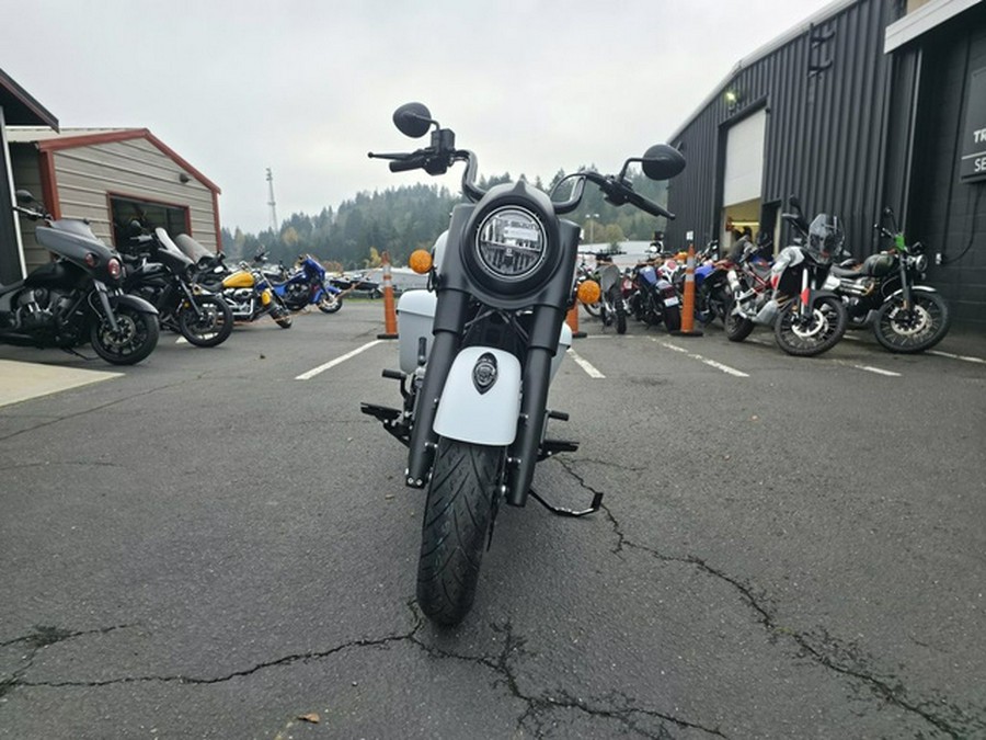 2026 Indian Springfield Dark Horse Ghost White Metallic Smo