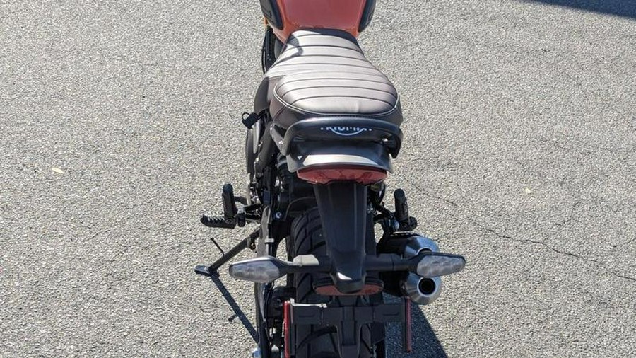 2025 Triumph Scrambler 400 X Baja Orange/Aluminium