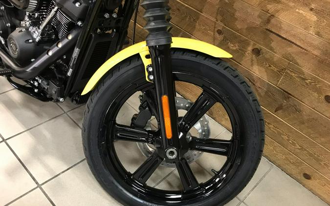 2023 Harley-Davidson Street Bob 114 Industrial Yellow FXBBS