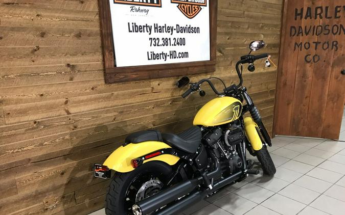 2023 Harley-Davidson Street Bob 114 Industrial Yellow FXBBS