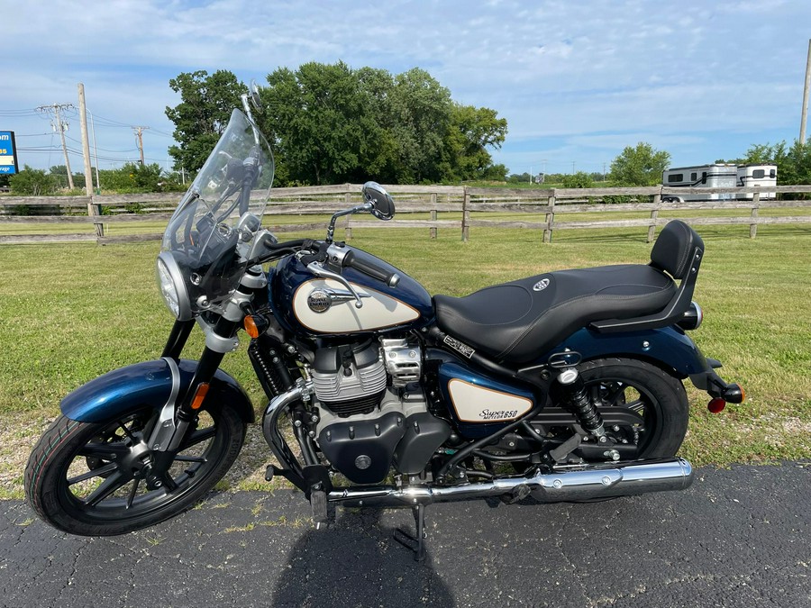 2024 Royal Enfield SUPER METEOR 650 - CELESTIAL BLUE