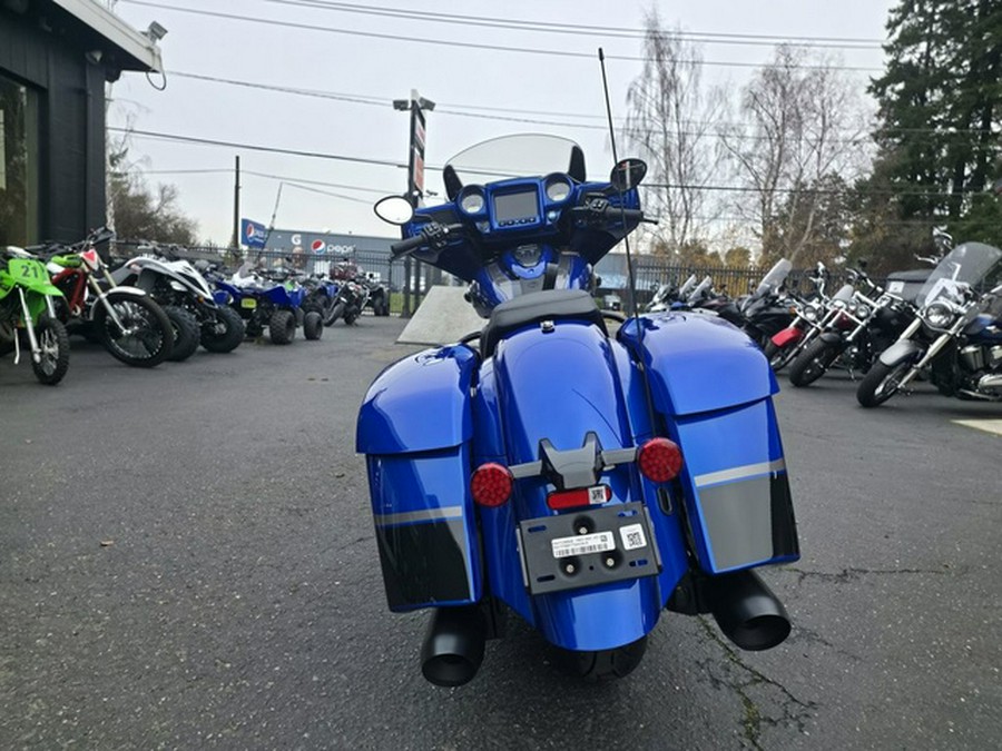 2026 Indian Chieftain Dark Horse W/Powerband Audio Deep Blue