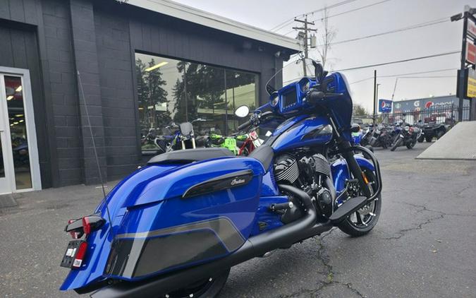 2026 Indian Chieftain Dark Horse W/Powerband Audio Deep Blue