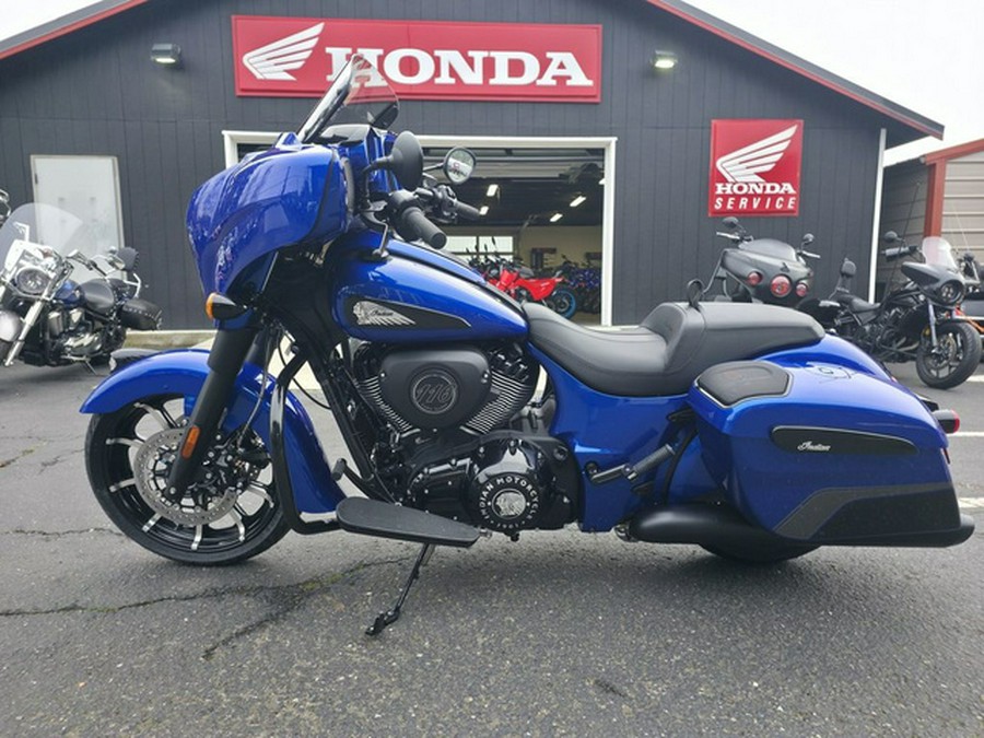 2026 Indian Chieftain Dark Horse W/Powerband Audio Deep Blue
