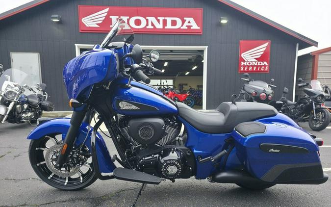 2026 Indian Chieftain Dark Horse W/Powerband Audio Deep Blue