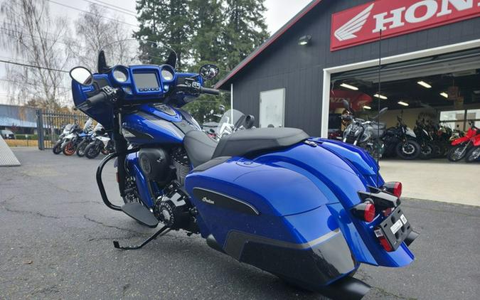 2026 Indian Chieftain Dark Horse W/Powerband Audio Deep Blue