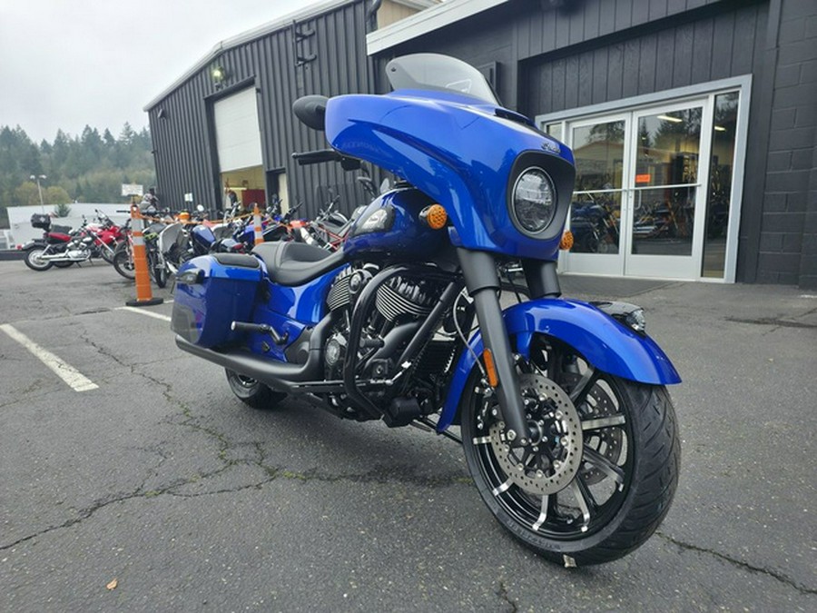 2026 Indian Chieftain Dark Horse W/Powerband Audio Deep Blue
