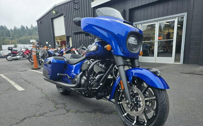 2026 Indian Chieftain Dark Horse W/Powerband Audio Deep Blue