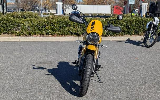 2025 Triumph Scrambler 400 XC Racing Yellow