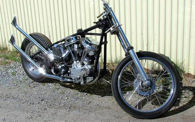 1957 Harley-Davidson FLH Pan Head Motor (Rolling Chassie)