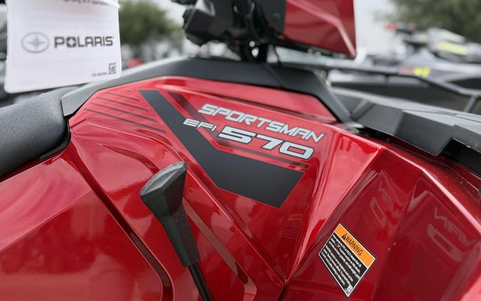 2026 Polaris SPORTSMAN 570 TRAIL SUNSET RED