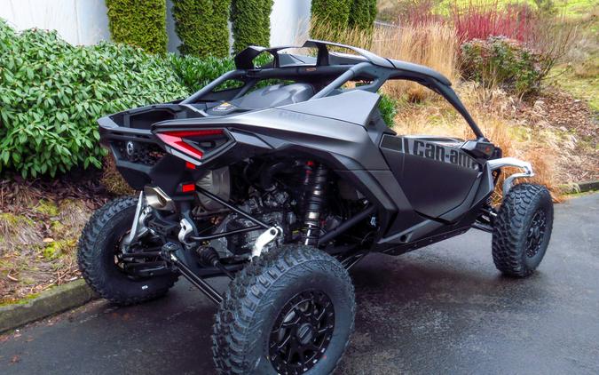 2024 Can-Am® Maverick R X RS with Smart-Shox Triple Black