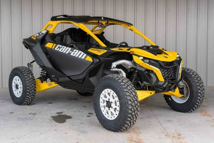 2024 Can-Am Maverick R X RS Carbon Black & Neo Yellow