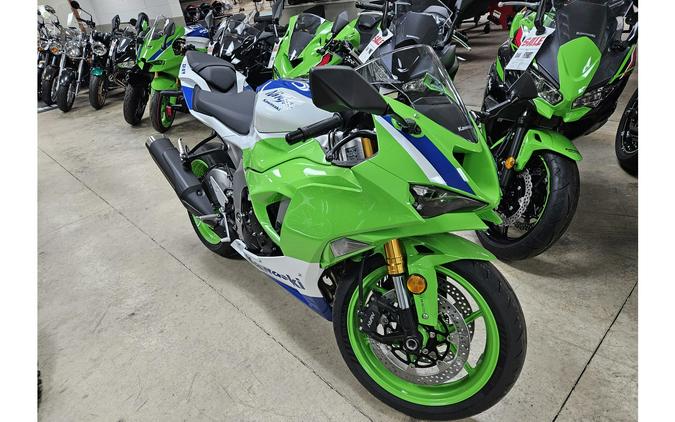 2024 Kawasaki NINJA ZX-6R 40TH ANNIVERSARY EDITION ABS