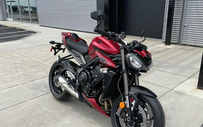 2024 Triumph Street Triple 765 RS Carnival Red