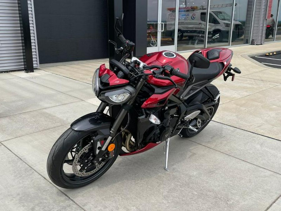 2024 Triumph Street Triple 765 RS Carnival Red