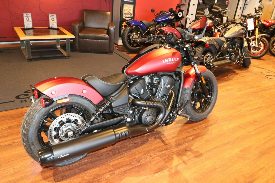 2025 Indian Motorcycle® Scout® Bobber Limited +Tech Sunset Red Smoke