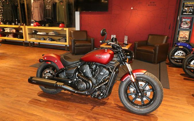 2025 Indian Motorcycle® Scout® Bobber Limited +Tech Sunset Red Smoke