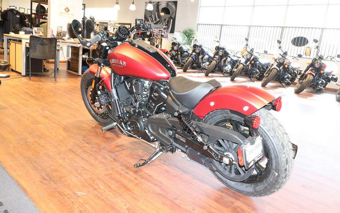 2025 Indian Motorcycle® Scout® Bobber Limited +Tech Sunset Red Smoke