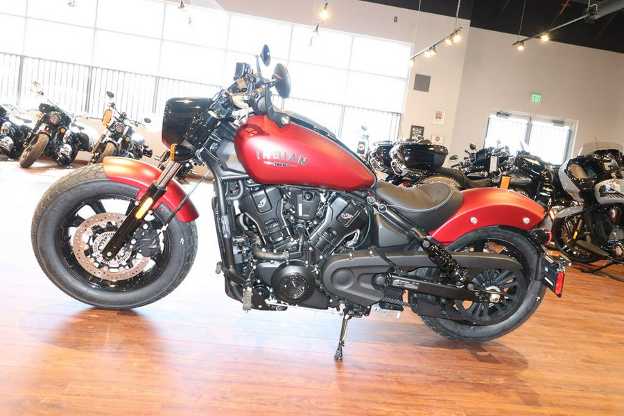 2025 Indian Motorcycle® Scout® Bobber Limited +Tech Sunset Red Smoke