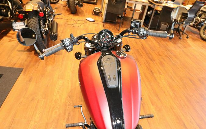2025 Indian Motorcycle® Scout® Bobber Limited +Tech Sunset Red Smoke