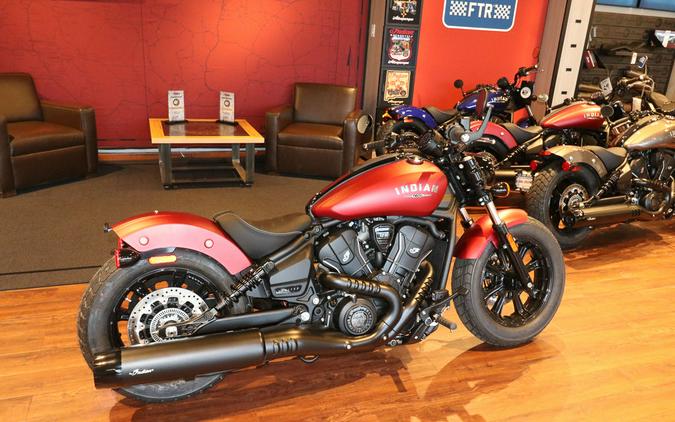 2025 Indian Motorcycle® Scout® Bobber Limited +Tech Sunset Red Smoke