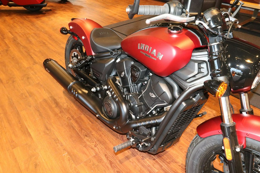 2025 Indian Motorcycle® Scout® Bobber Limited +Tech Sunset Red Smoke