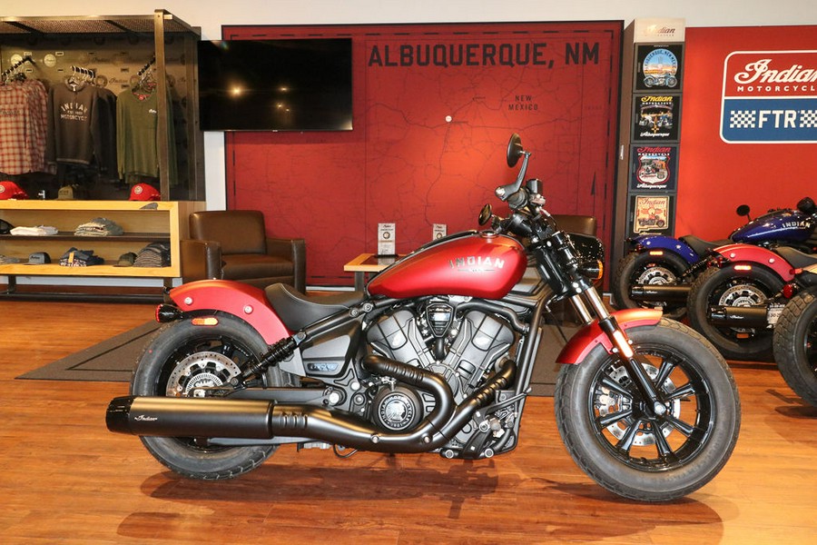 2025 Indian Motorcycle® Scout® Bobber Limited +Tech Sunset Red Smoke