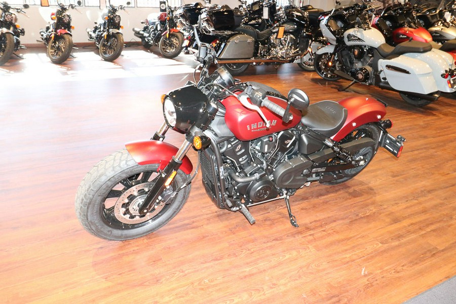 2025 Indian Motorcycle® Scout® Bobber Limited +Tech Sunset Red Smoke