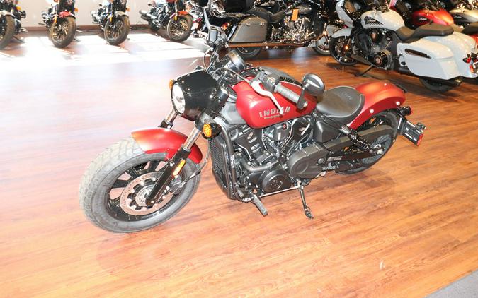 2025 Indian Motorcycle® Scout® Bobber Limited +Tech Sunset Red Smoke