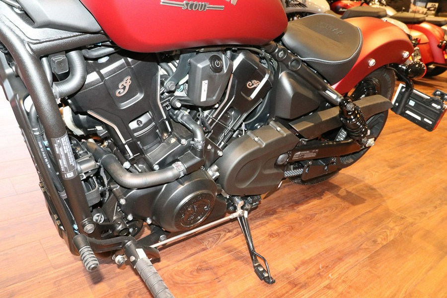 2025 Indian Motorcycle® Scout® Bobber Limited +Tech Sunset Red Smoke