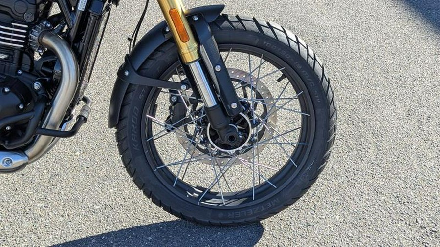 2025 Triumph Scrambler 400 XC Storm Grey