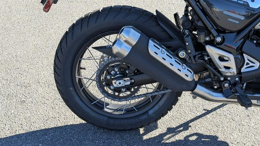 2025 Triumph Scrambler 400 XC Storm Grey