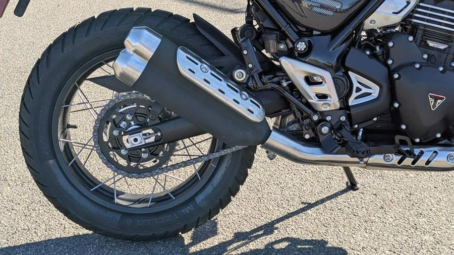 2025 Triumph Scrambler 400 XC Storm Grey